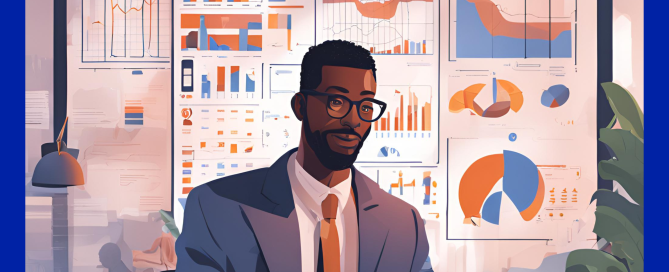 Fuelling the Modern Accounting Practice with Automation. Man sat at a desk working on his laptop