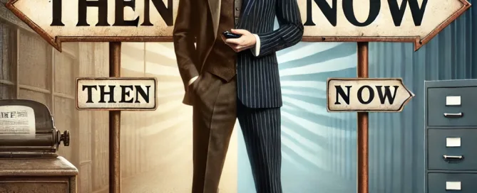 Two decades. An accounting looking back and forward in time