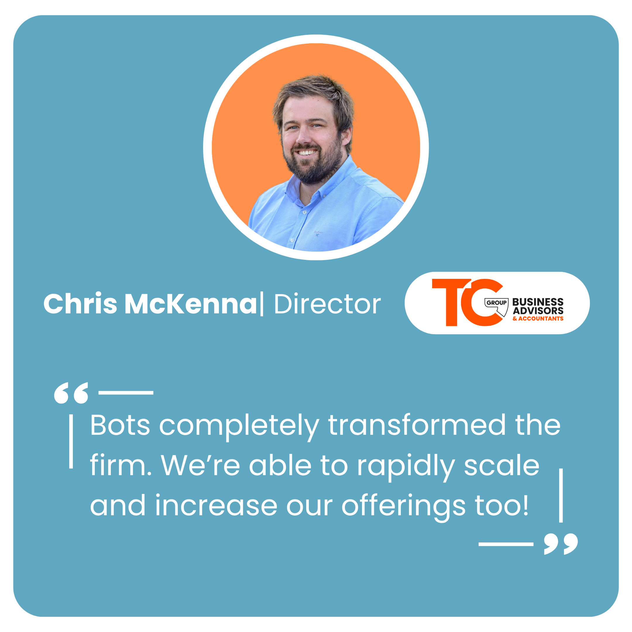 Chris McKenna Testimonial